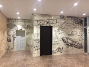 Облицовка закаленным стеклом с фотопечатью