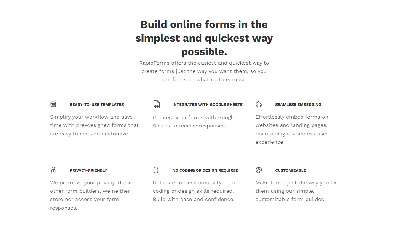 RapidForms: The Future of Form Building, Today.
Member of marsx.dev family
Got a question or wanna say hi?
I’m on Twitter: @johnrushx