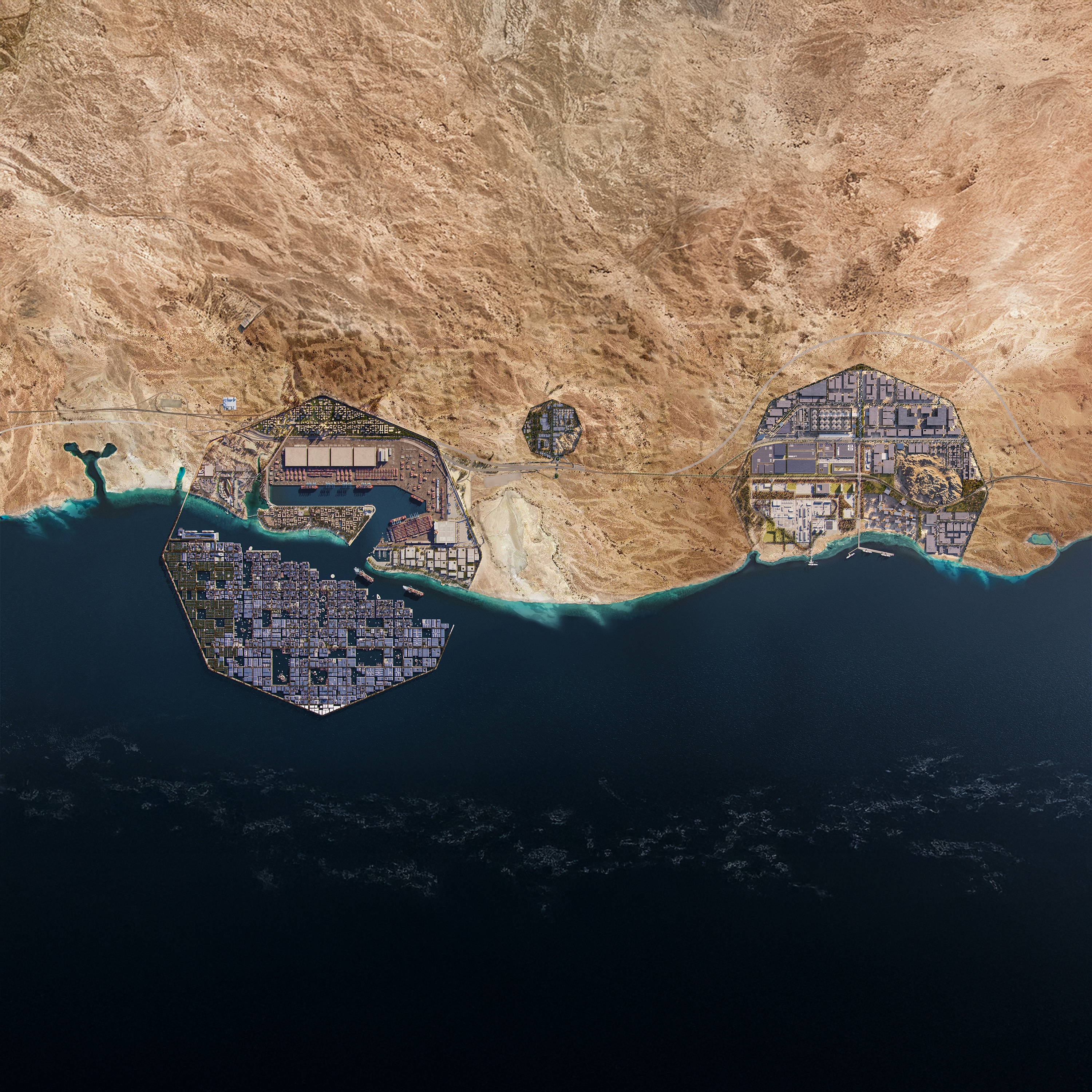 NEOM: Designed the Water, Energy, and Food sectors' services for future residents and visitors.