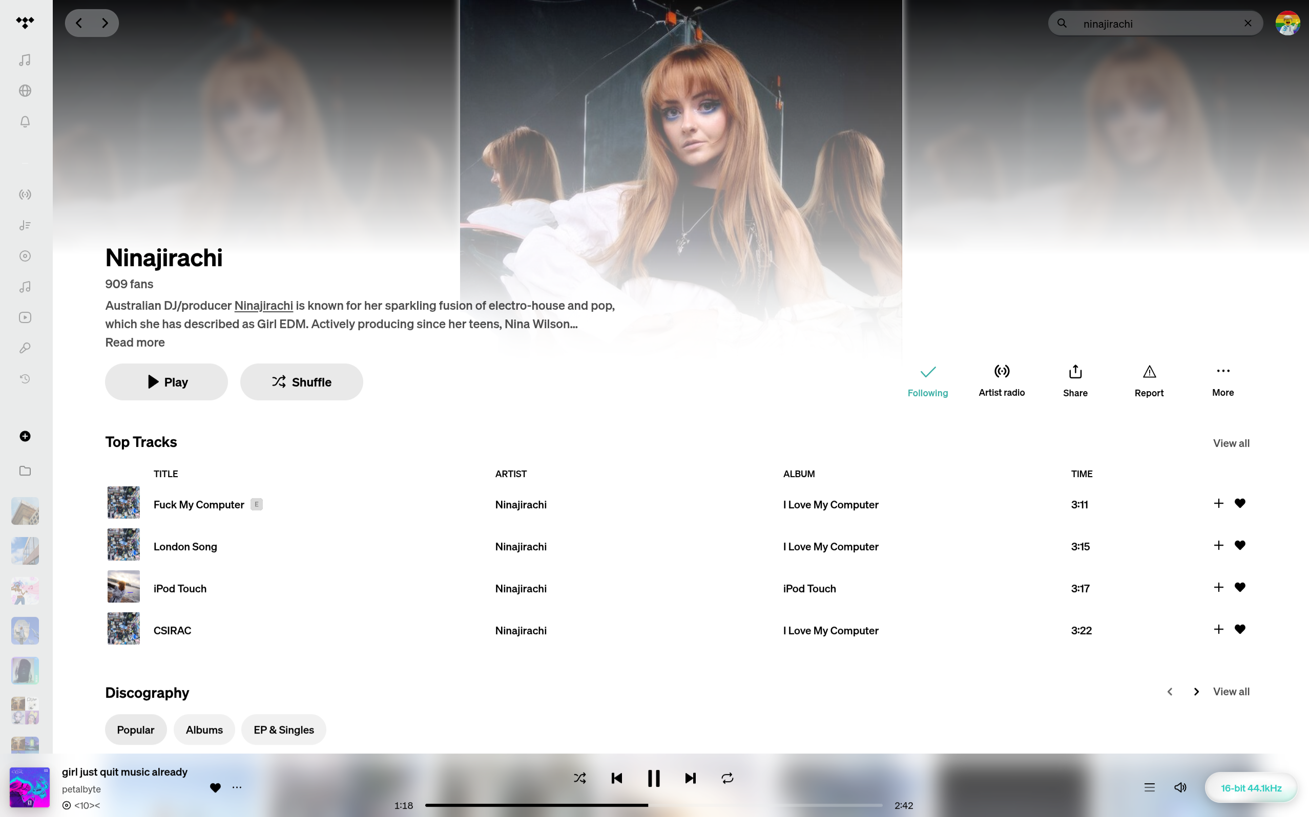 Tidal Light Theme