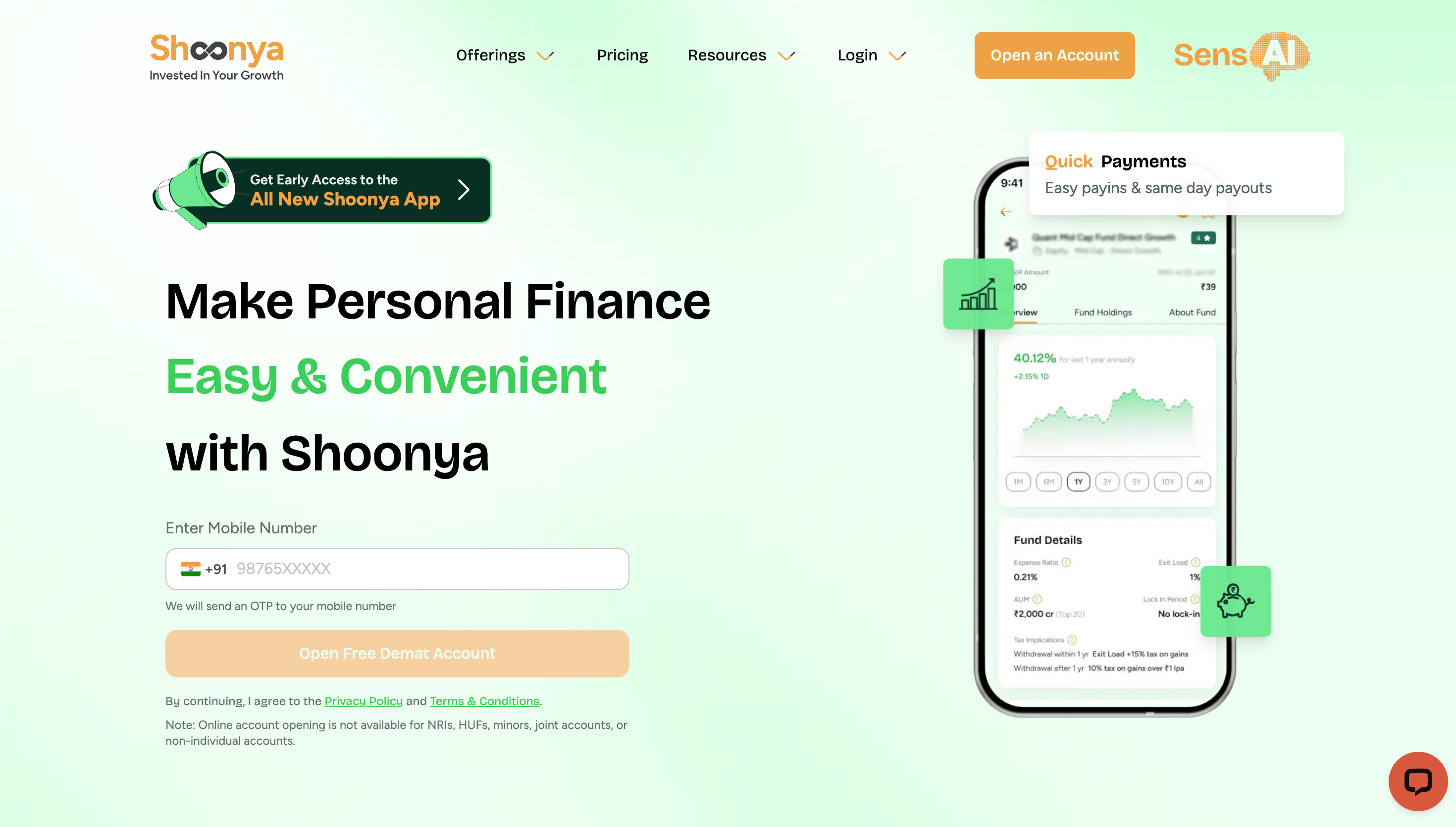 Shoonya - Trading Platform